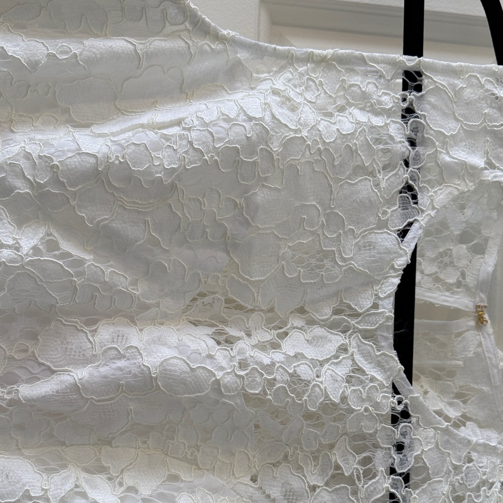 Lilly Pulitzer Mila Shift White Lace Dress - Picture 5 of 5